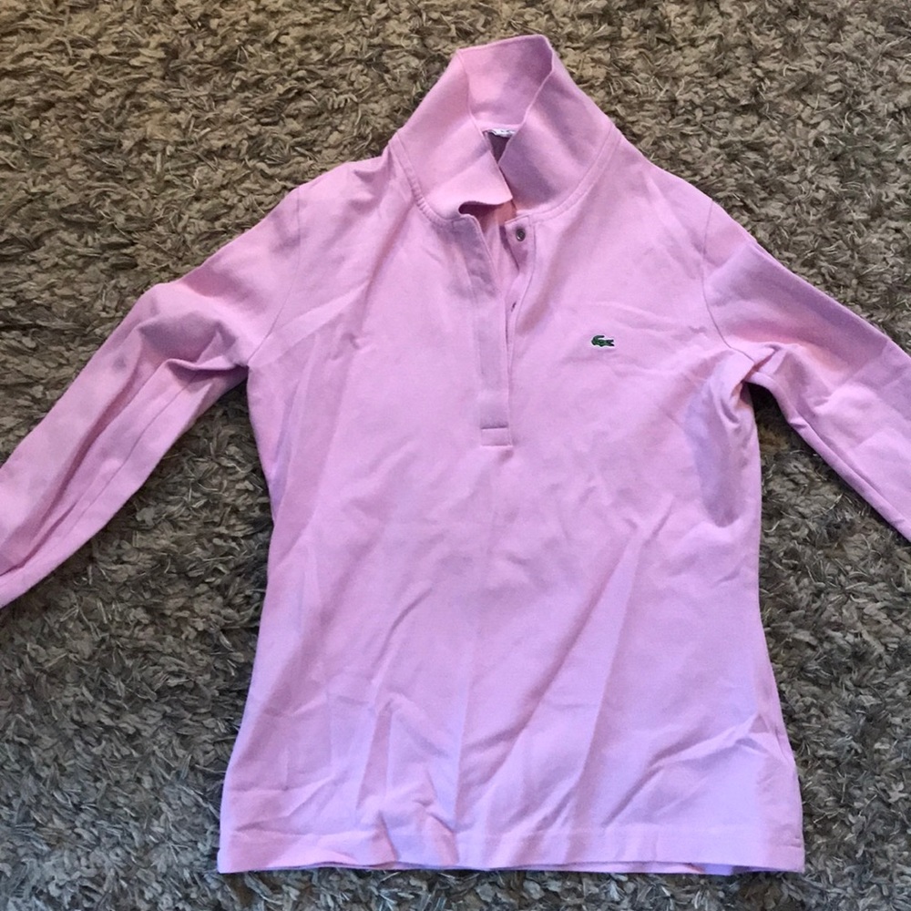 Lacoste long sleeve size small